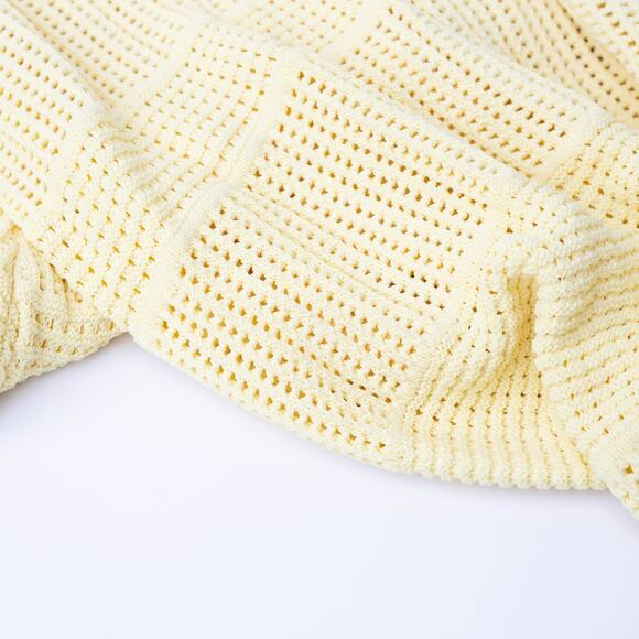 Jason Wu x RTR Yellow Knit Midi Dress - Picture 8 of 8